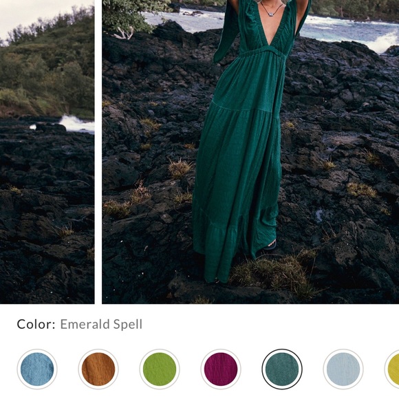 NWT Free People La La Beach Maxi Large - Picture 3 of 10